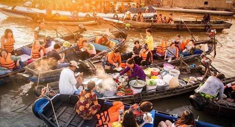Chợ Nổi Long Xuyên (1)